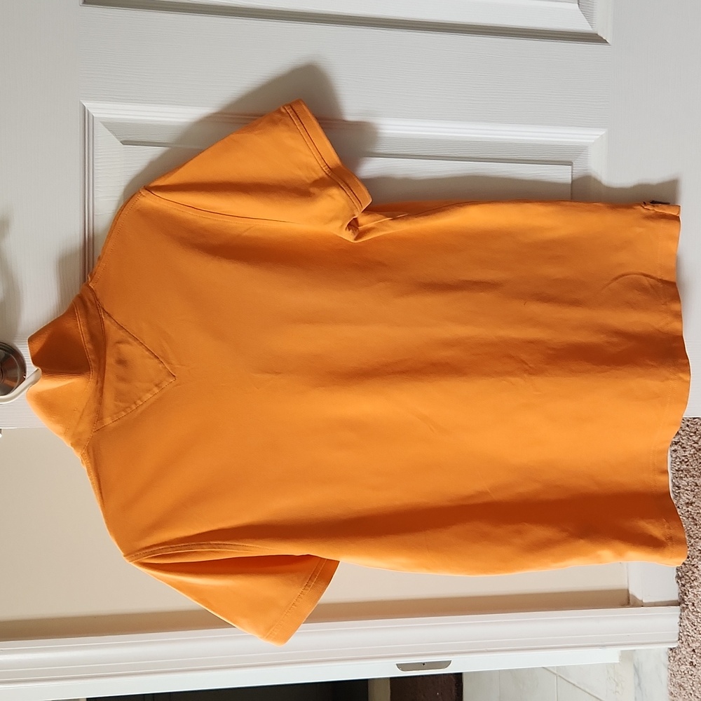 Tommy Hilfiger slim fit polo short sleeves  Small Orange - Picture 8 of 15
